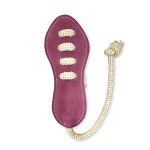 Georgie Paws Footy Boot Dog Toy Hot Pink NWT